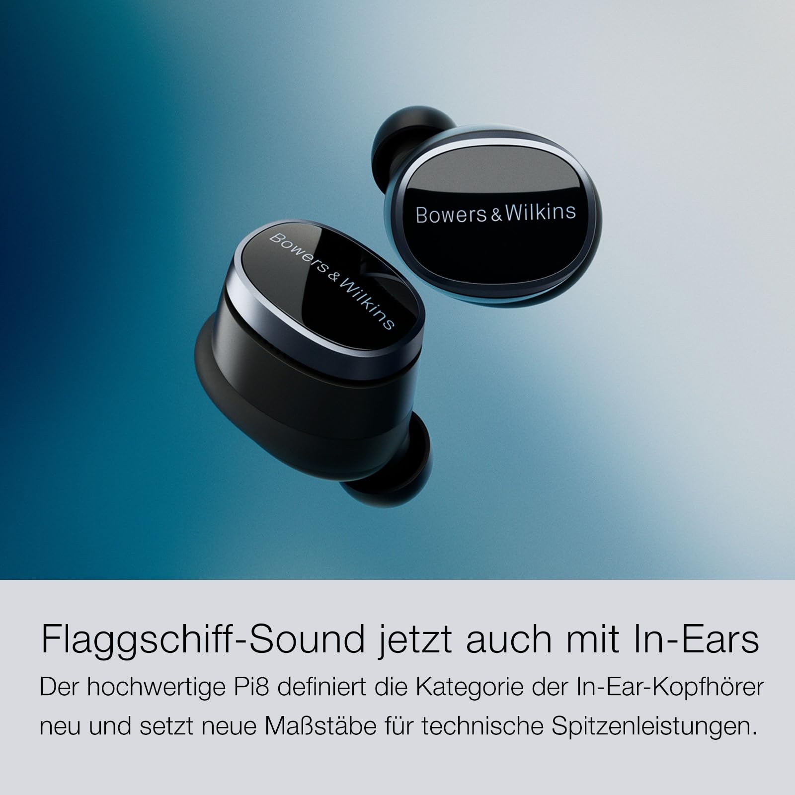 Bowers & Wilkins Pi8 In-Ear-Kopfhörer Schwarz mit ANC