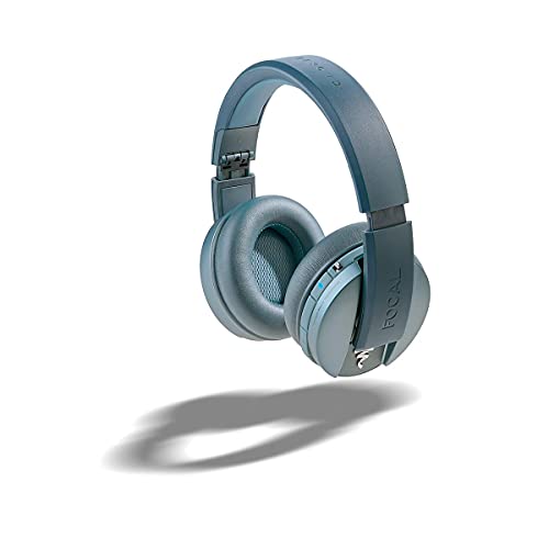 Focal Listen Wireless Chic Over-Ear-Kopfhörer Blau mit Bluetooth