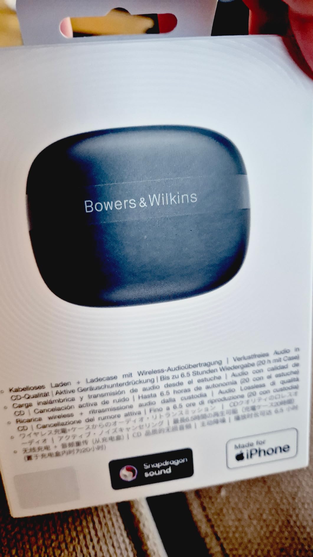 Bowers & Wilkins Pi8 In-Ear-Kopfhörer Schwarz mit ANC