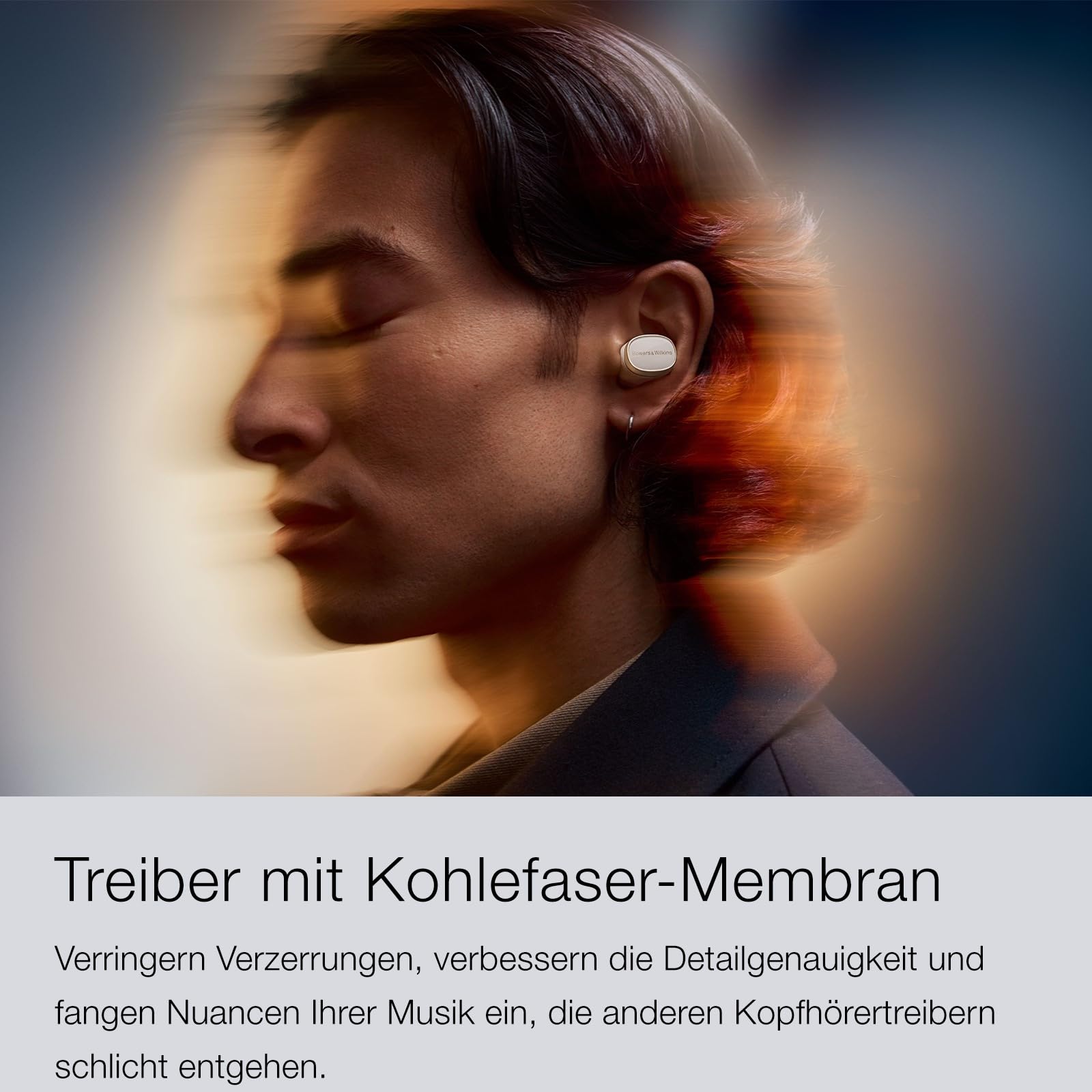 Bowers & Wilkins Pi8 In-Ear-Kopfhörer Schwarz mit ANC