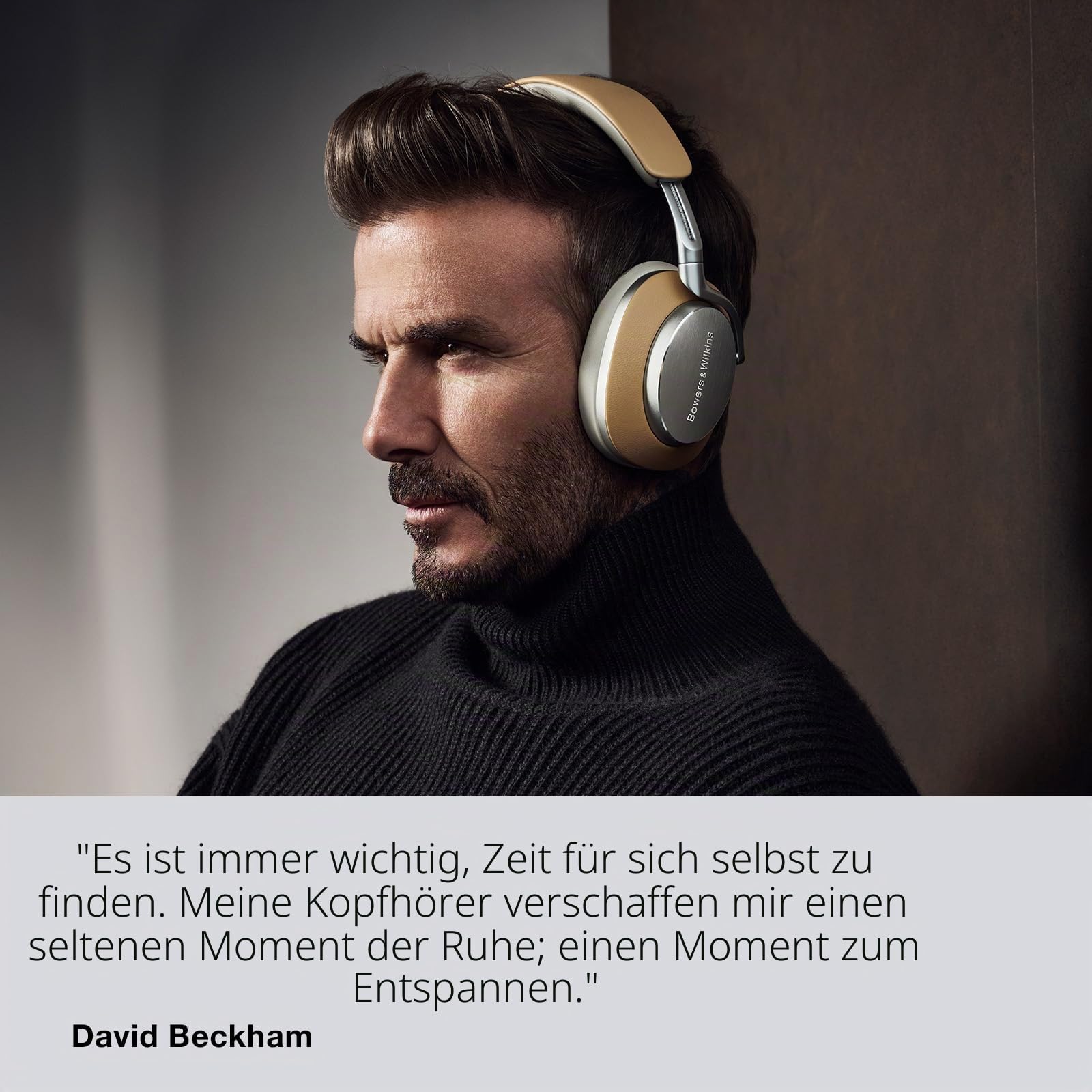 Bowers & Wilkins Px8 Over-Ear-Kopfhörer Beige mit ANC