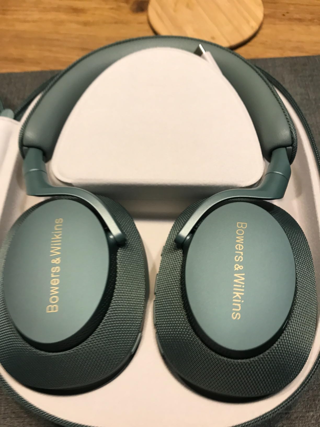Bowers & Wilkins Px7 PX7 S2e Over-Ear-Kopfhörer Waldgrün mit ANC