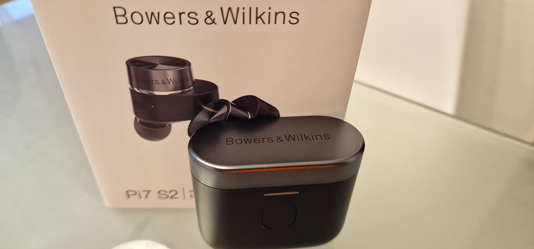 Bowers & Wilkins Pi7 Pi7 S2 True-Wireless-Kopfhörer Satin Black mit ANC