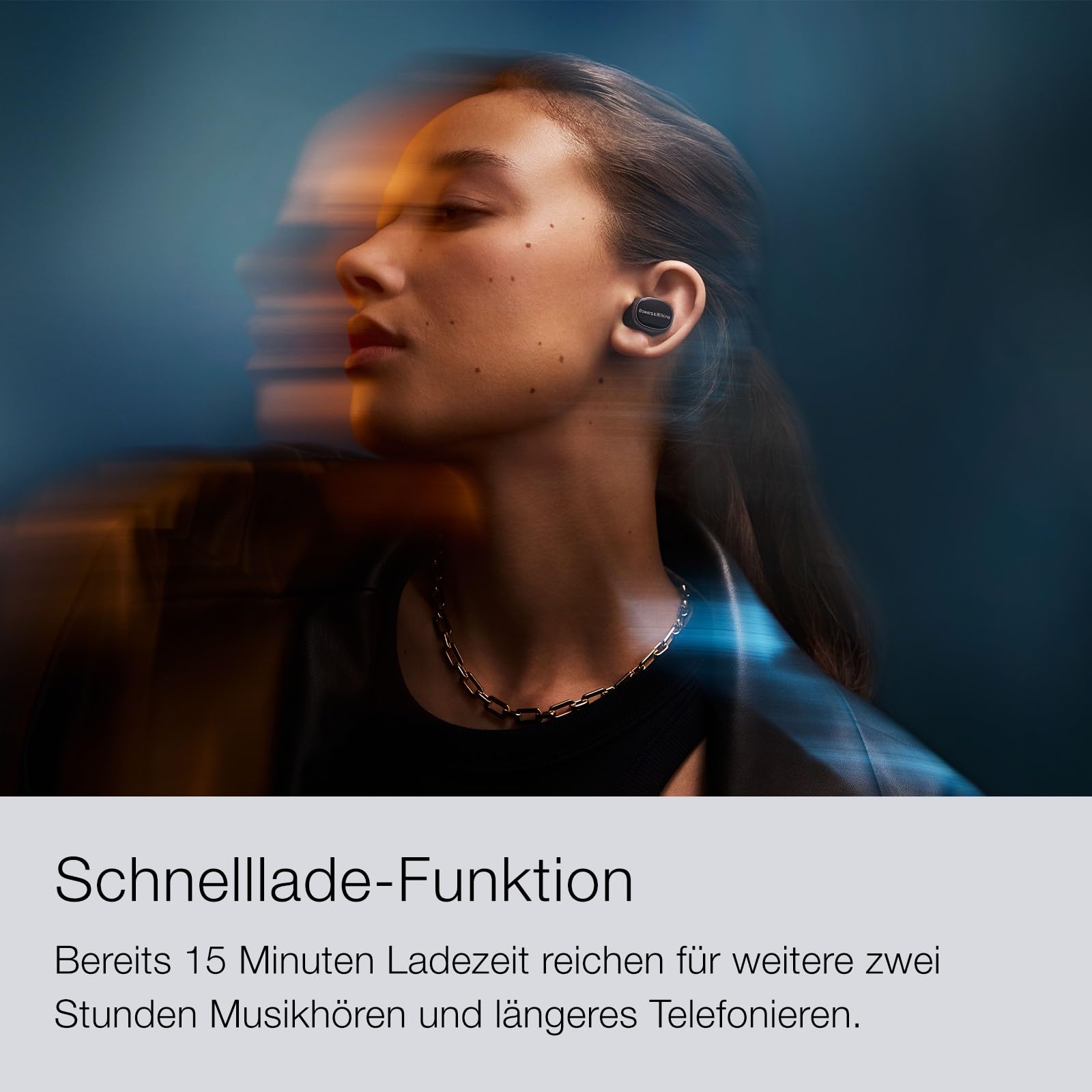 Bowers & Wilkins Pi8 In-Ear-Kopfhörer Schwarz mit ANC