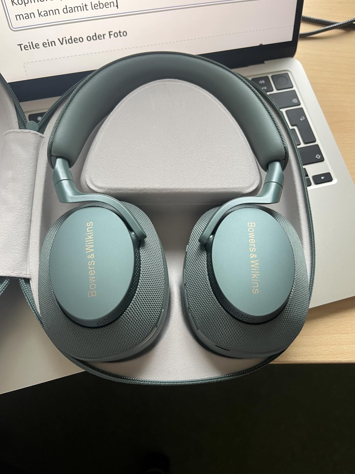 Bowers & Wilkins Px7 PX7 S2e Over-Ear-Kopfhörer Waldgrün mit ANC