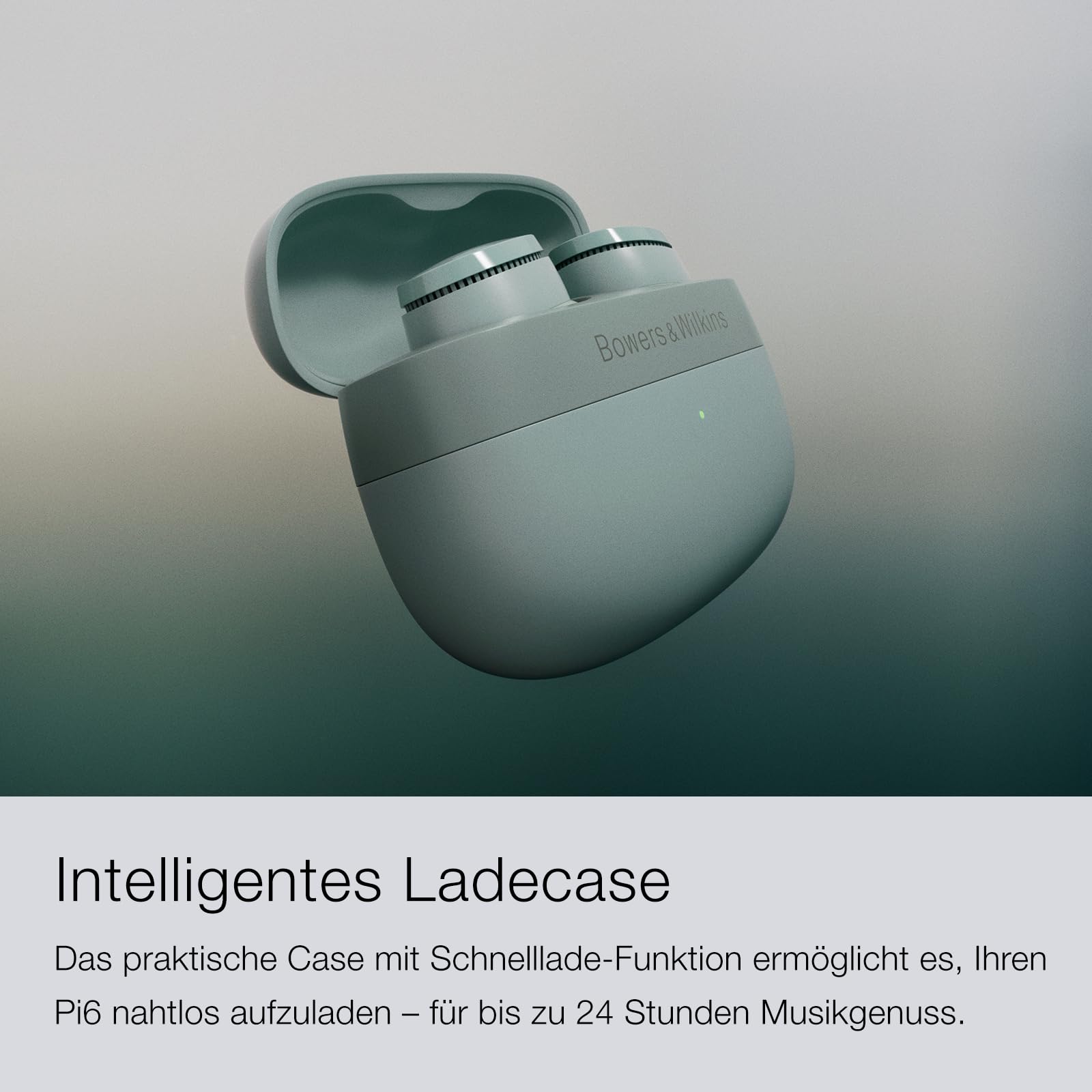 Bowers & Wilkins Pi6 True-Wireless-Kopfhörer Schwarz mit ANC