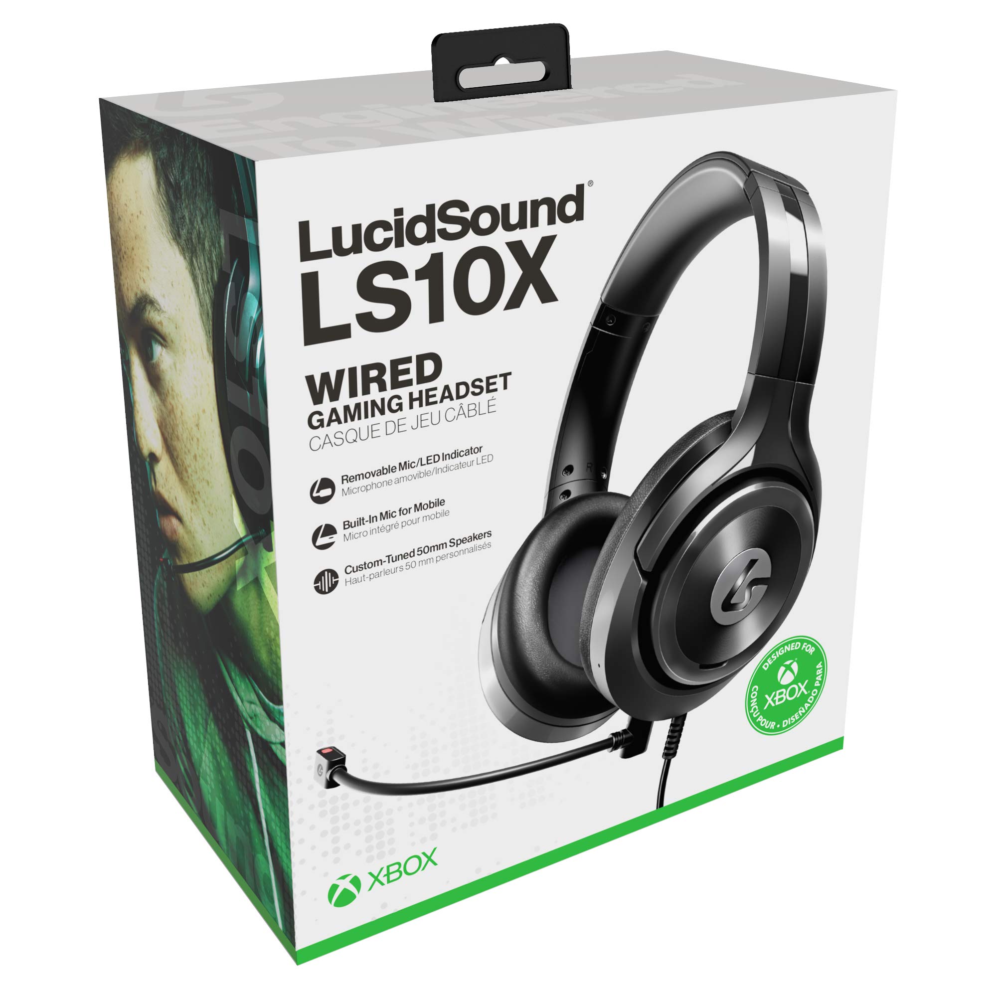 LucidSound LS10 LS10X Gaming-Headset Schwarz kabelgebunden