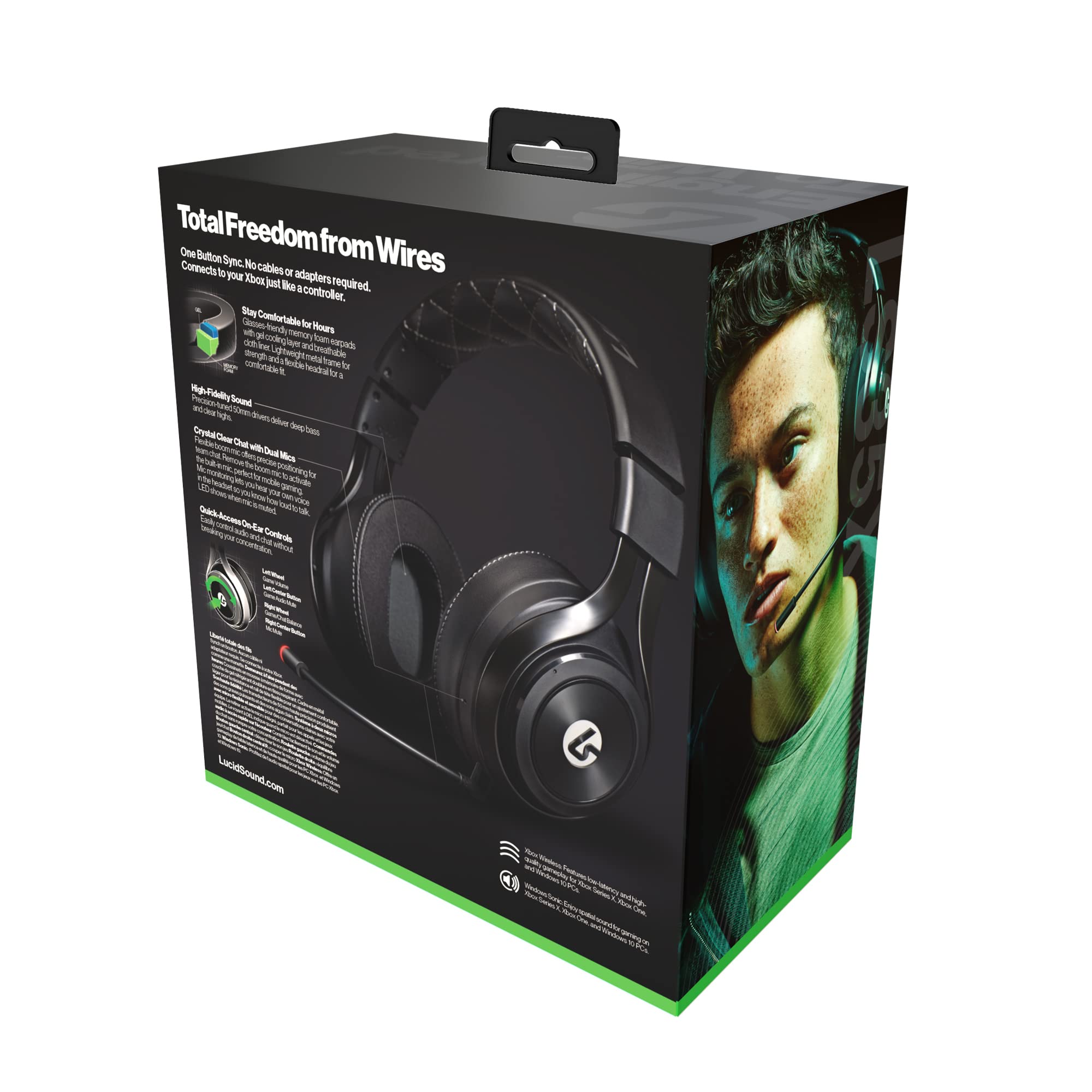 LucidSound LS35 LS35X Gaming-Headset für Xbox, kabellos