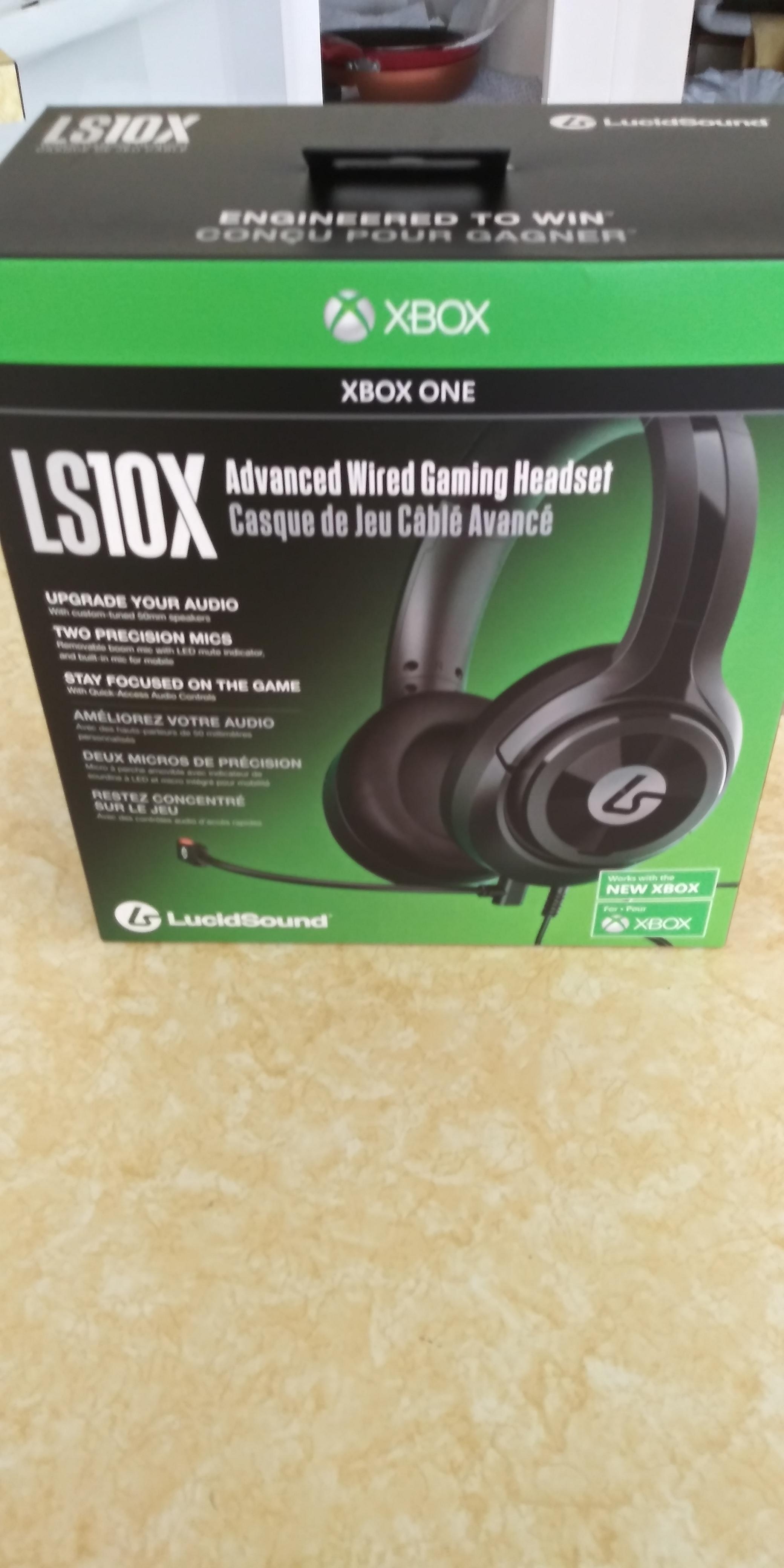 LucidSound LS10 LS10X Gaming-Headset Schwarz kabelgebunden