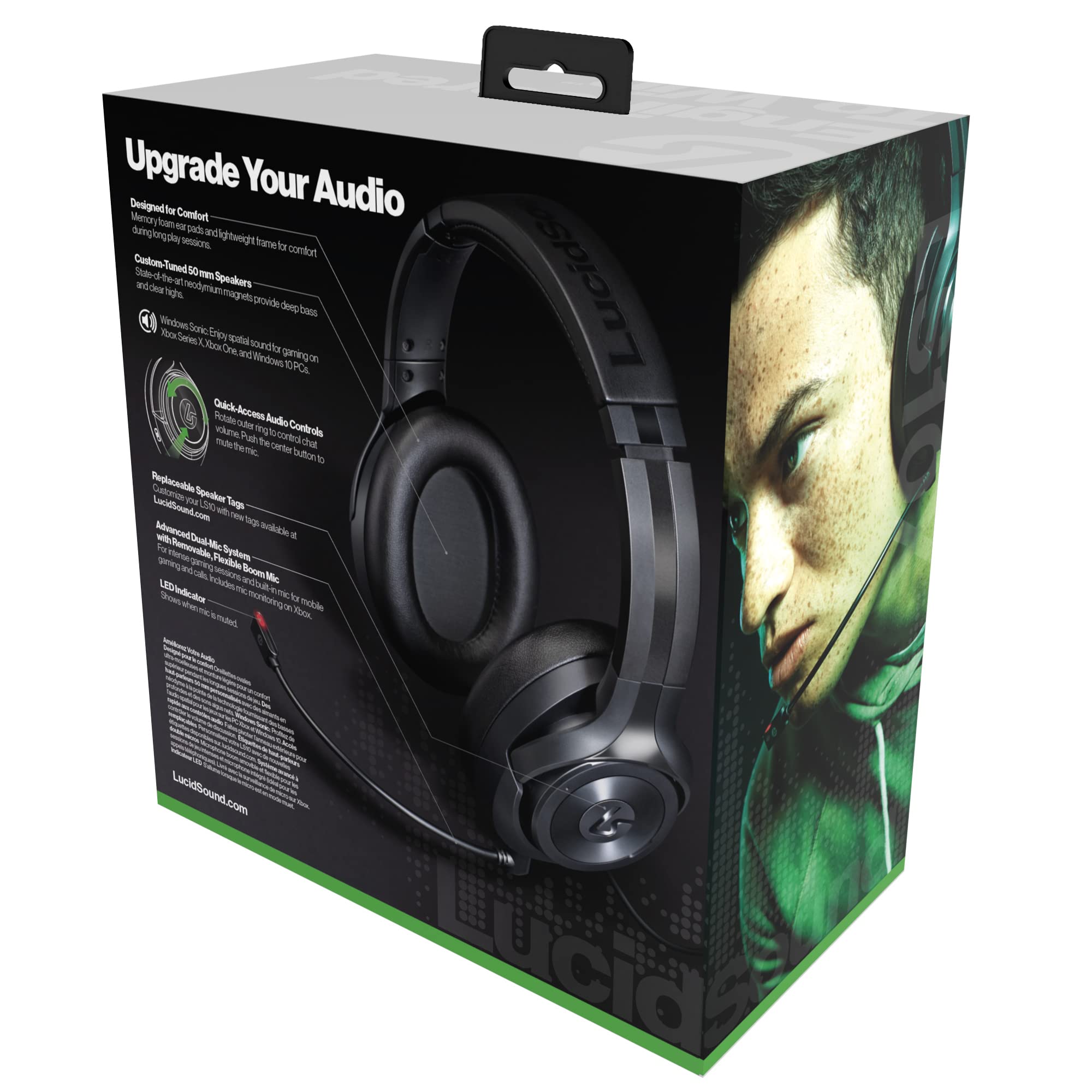 LucidSound LS10 LS10X Gaming-Headset Schwarz kabelgebunden