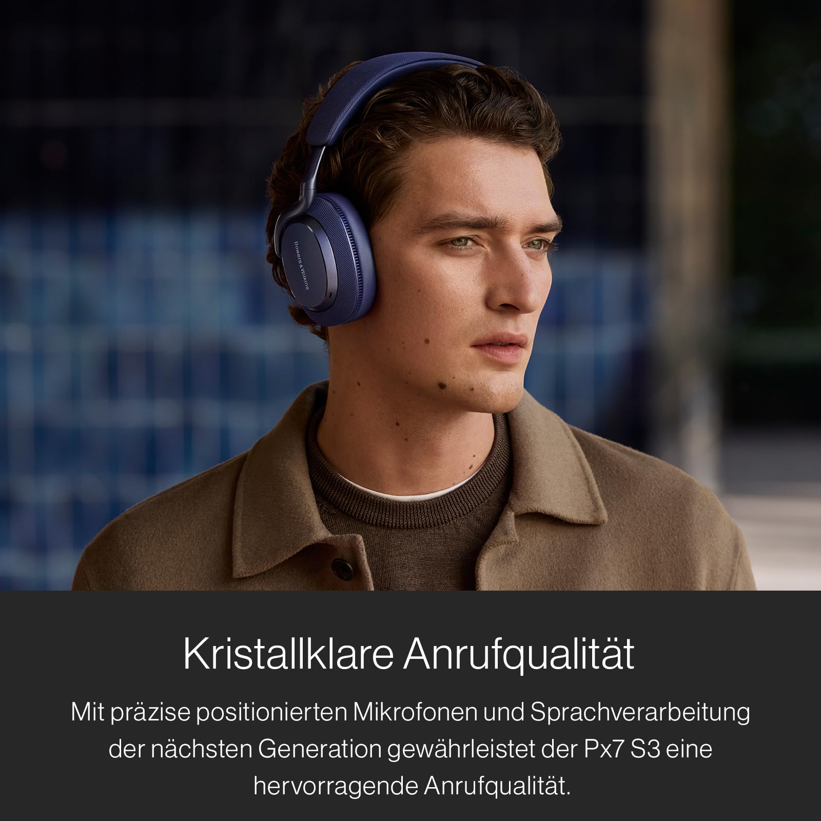 Bowers & Wilkins Px7 S3 Over-Ear-Kopfhörer Weiß mit ANC