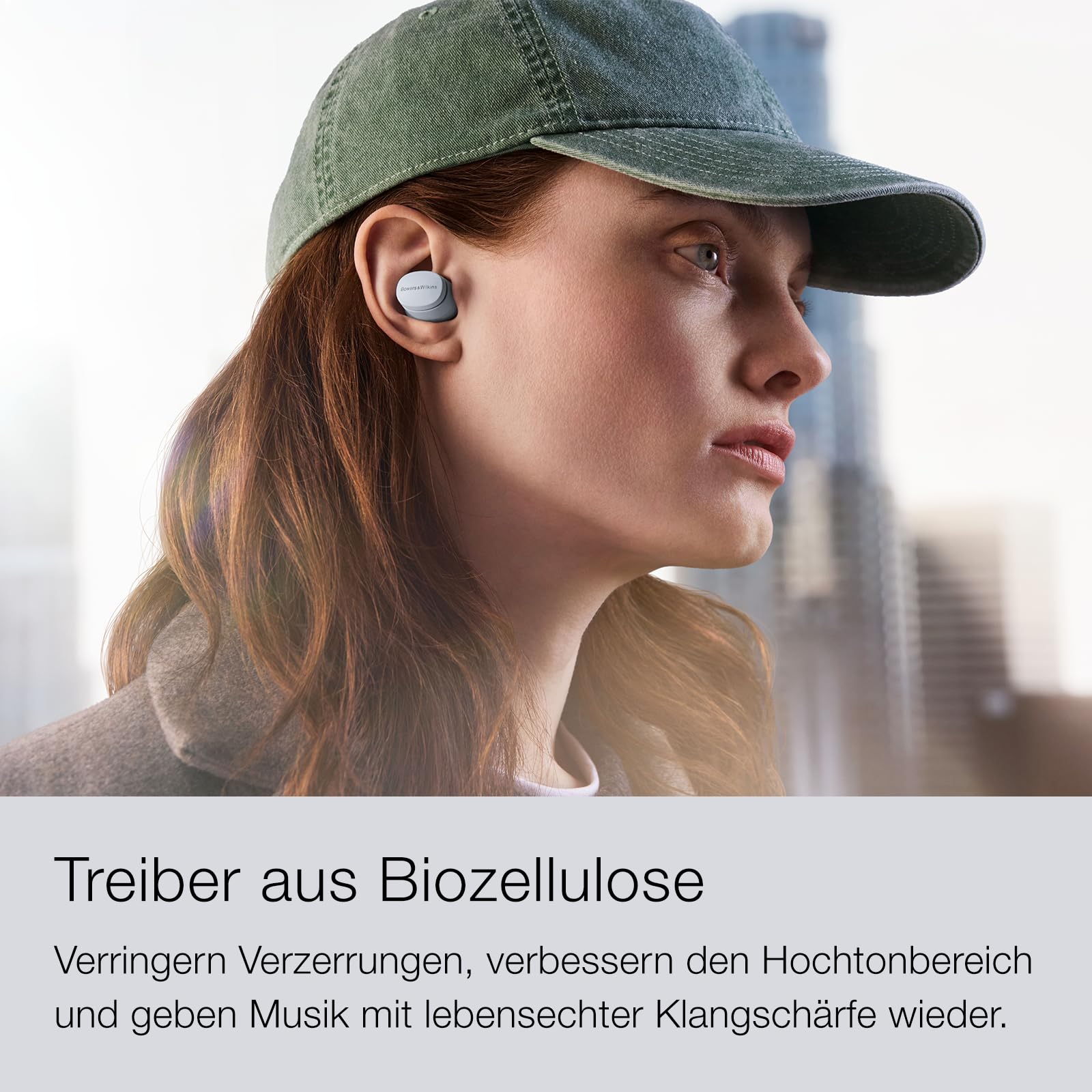 Bowers & Wilkins Pi6 True-Wireless-Kopfhörer Schwarz mit ANC