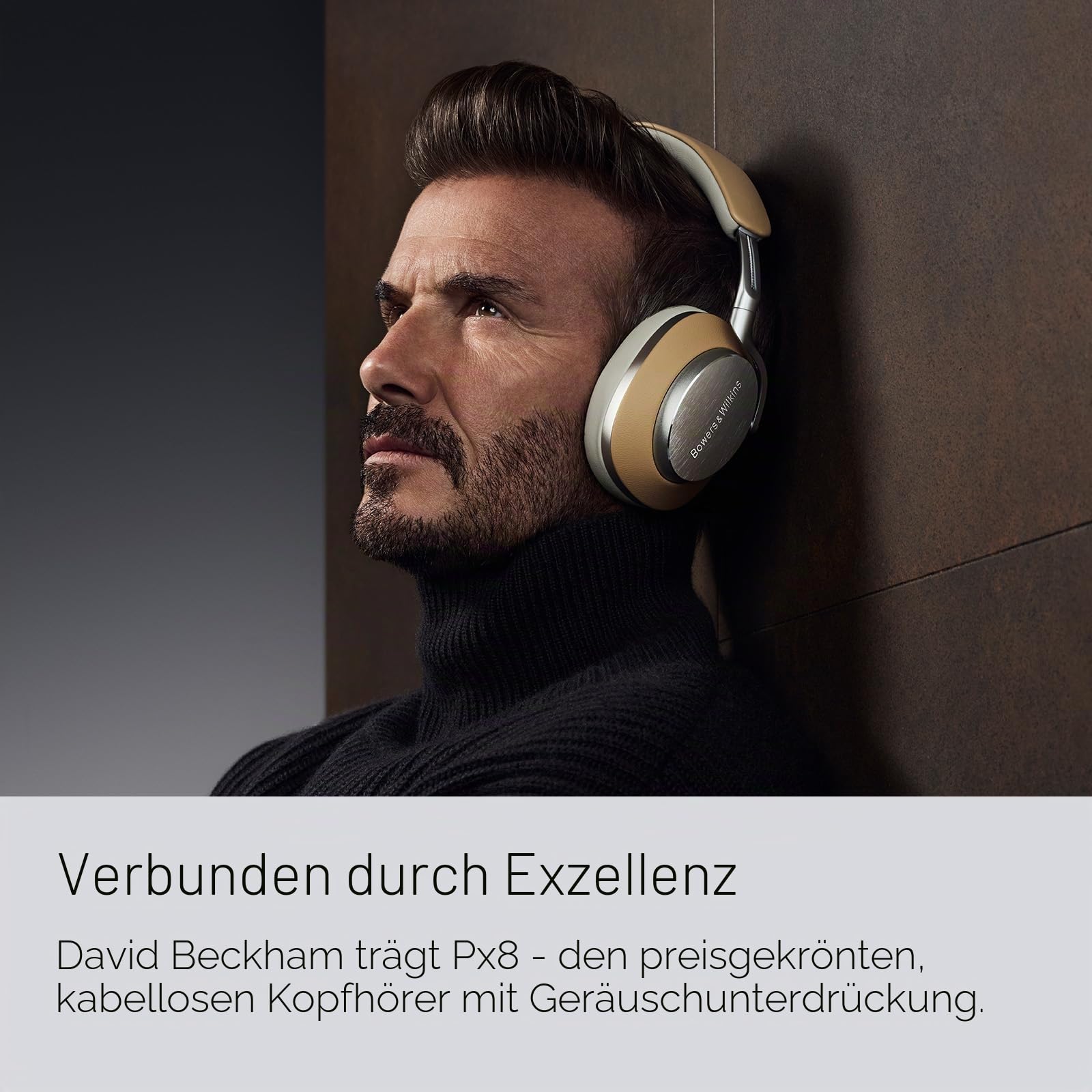 Bowers & Wilkins Px8 Over-Ear-Kopfhörer Beige mit ANC