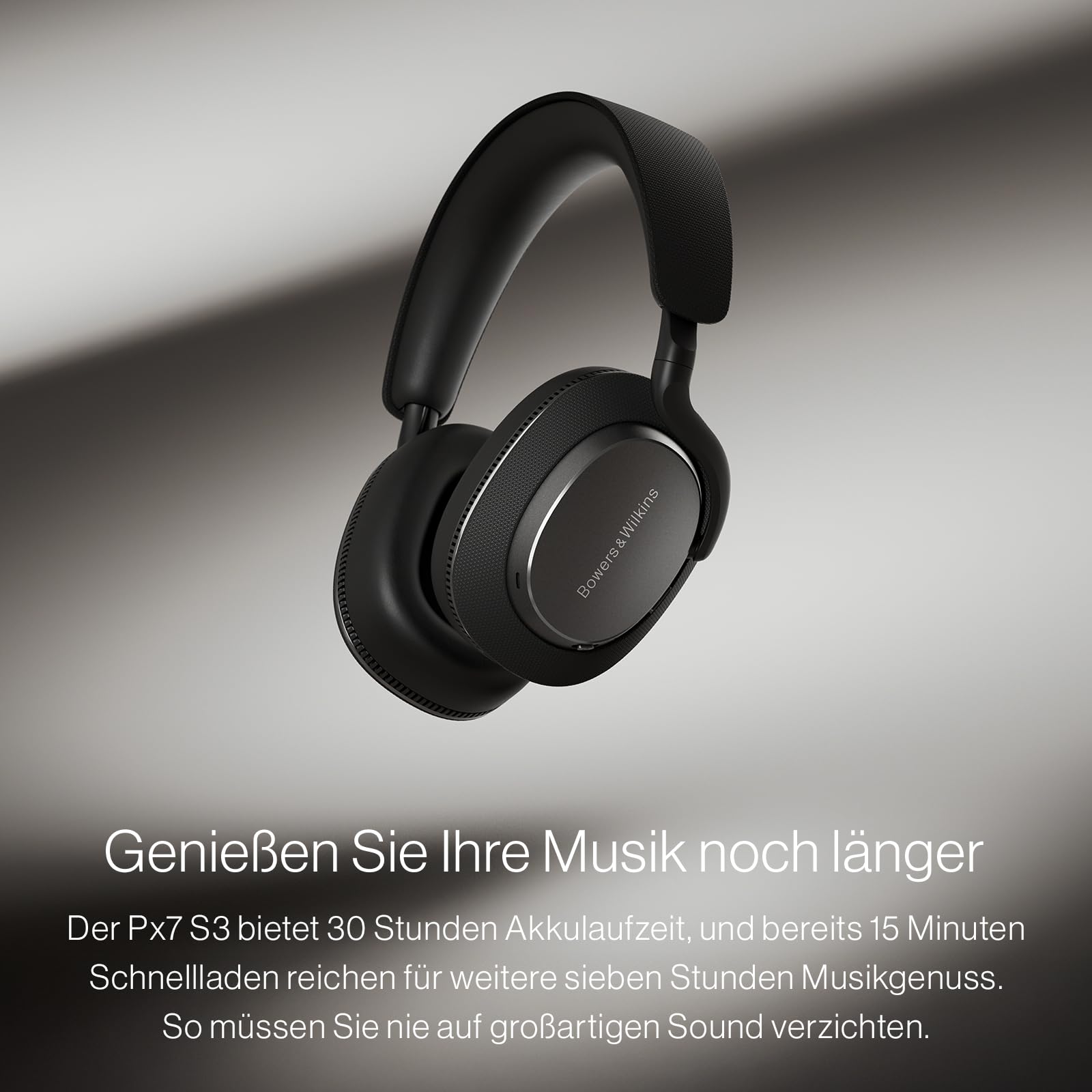 Bowers & Wilkins Px7 S3 Over-Ear-Kopfhörer Weiß mit ANC
