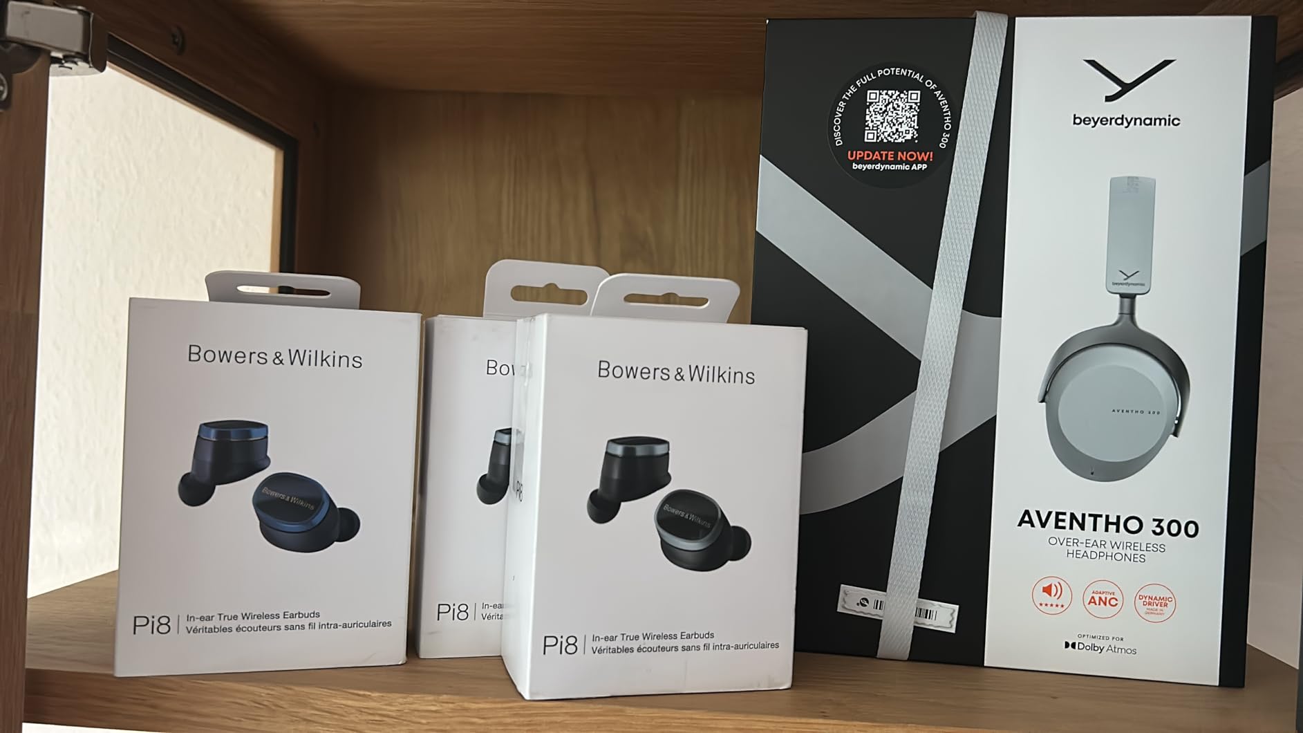 Bowers & Wilkins Pi8 In-Ear-Kopfhörer Schwarz mit ANC